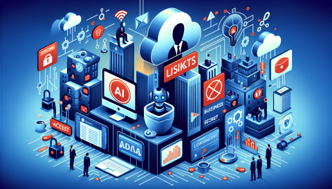 AI活用に伴う営業秘密のリスク管理：無許可利用で訴訟に発展。