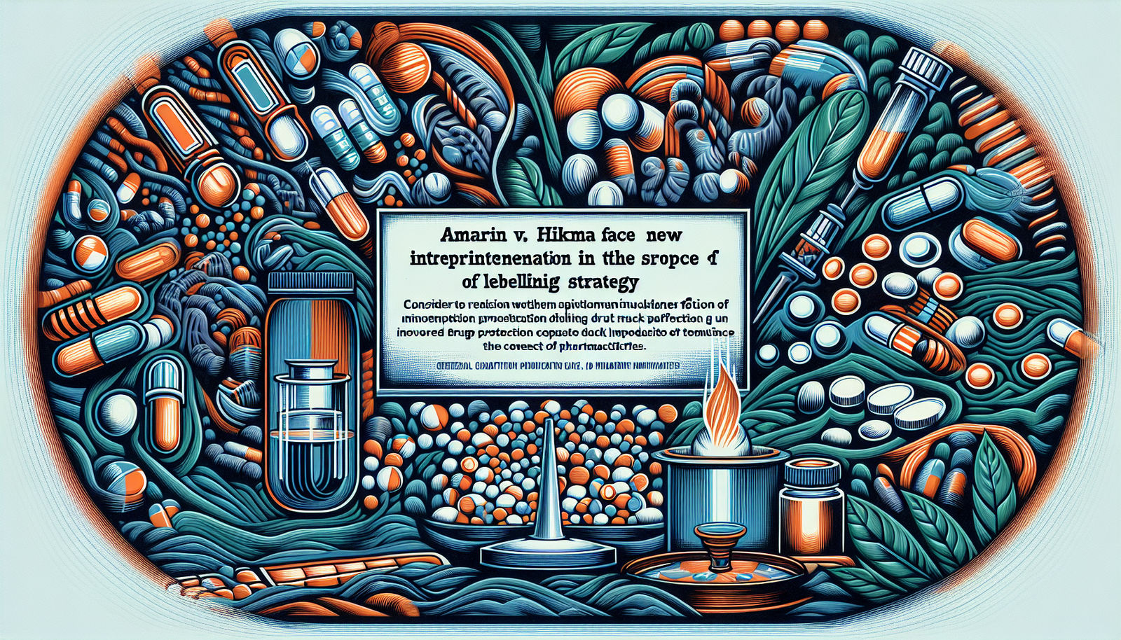 Amarin v. Hikma case - Potential impact on generic drug skinny label strategy and inducement infringement risk.