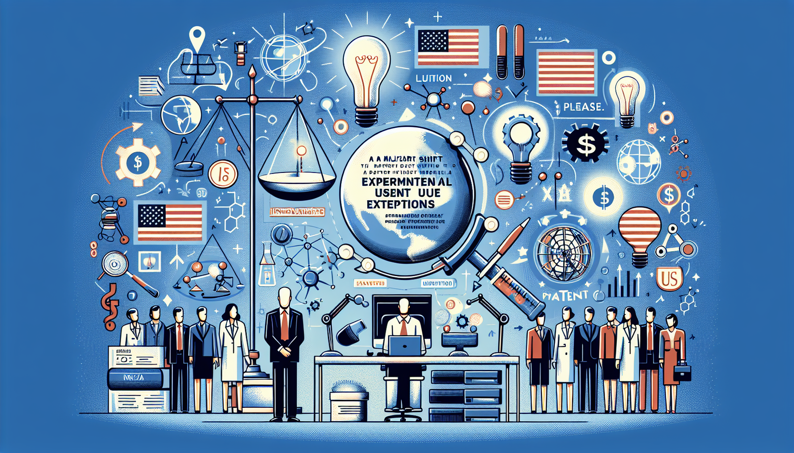 USPTO experimentelle Nutzung requirements Advocacy Artwork.