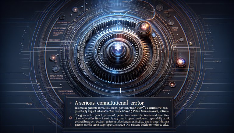 Calculation error in USPTO's Patent Term Adjustment (PTA) software may have affected around 1% of patents issued between March 19, 2024, and July 30, 2024. Urgent actions are necessary to address the potential impact on patent validity and rights holders. Learn about the details of the error, its implications, USPTO's response, and recommended actions for patent holders in this article, including cases requiring recalculations, the procedure for reconsideration applications, and important deadlines and fees. Essential reading for patent holders and IP professionals.