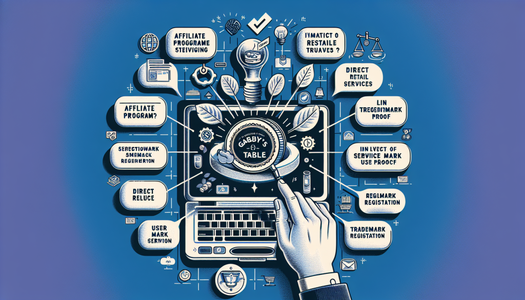 サービスマークの使用証明:GABBY'S TABLE事件から学ぶ商標登録の重要ポイント