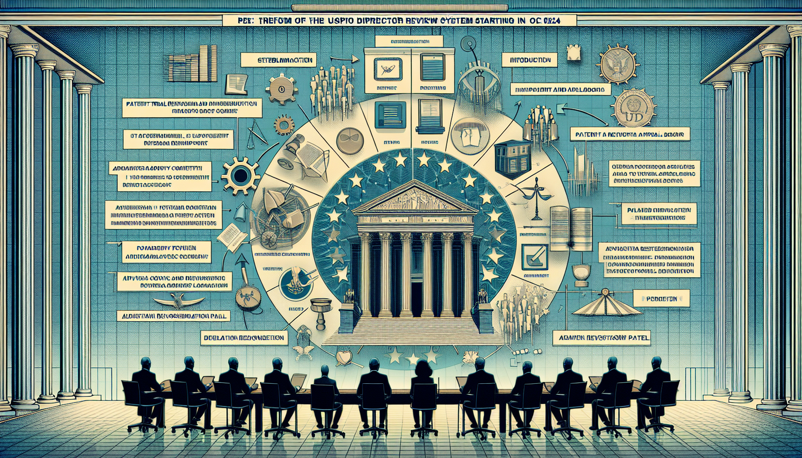 USPTO announces overhaul of Chief Review System for Decisions by PTAB, including establishment of advisory committee with 11+ members and creation of DRP through delegation, in response to 2021 Arthrex ruling, effective Oct 31, 2024. Details on decision types, application requirements, review process, and practical considerations covered in comprehensive guide for patent holders and parties challenging validity.