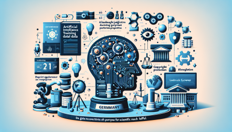 AIトレーニングデータに関するドイツの判決の重要性について説明する文章のイメージです。