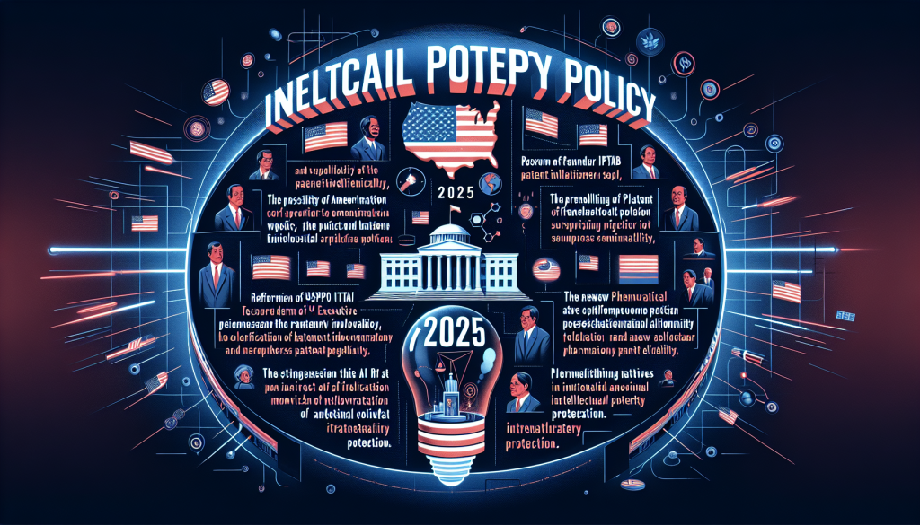 2025年のアメリカ知的財産政策の展望。