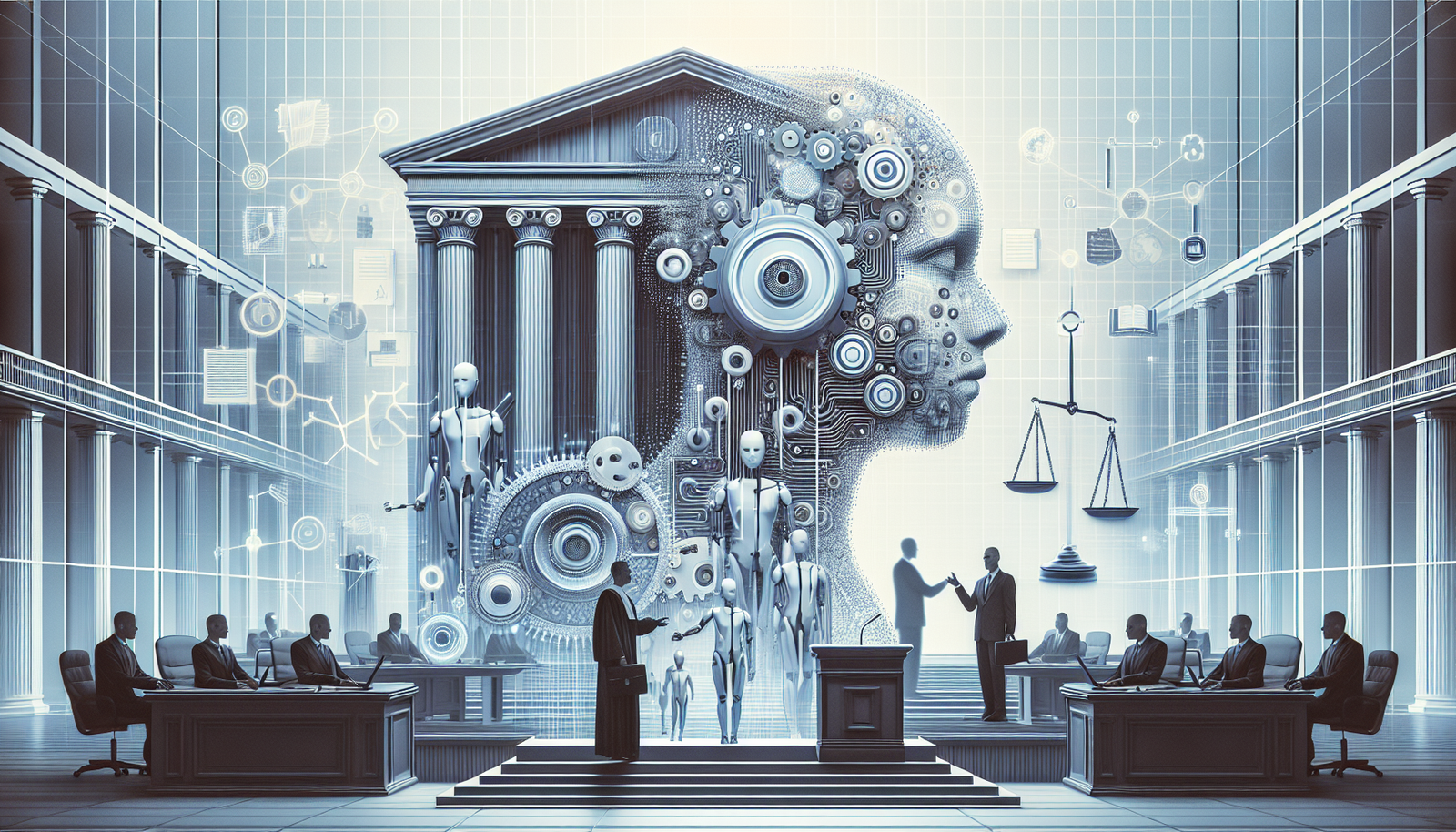 AI訴訟における著作権侵害とフェアユースの法的境界を説明するニュース記事の概要図解