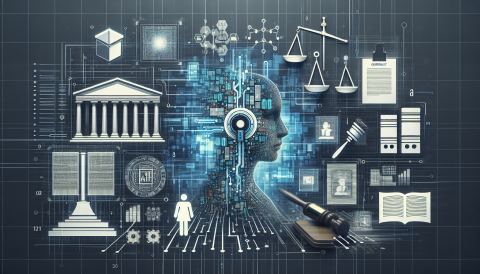 AI著作権訴訟における判決の法的意義を解説する記事の挿絵